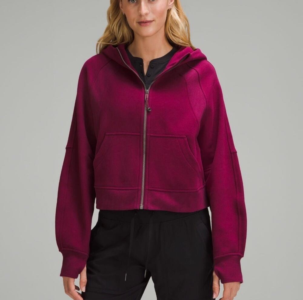 NWT❤️Lululemon Scuba Oversized Full Zip Hoodie szM/L
